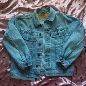 Vintage Denim Jean Jacket Size XS